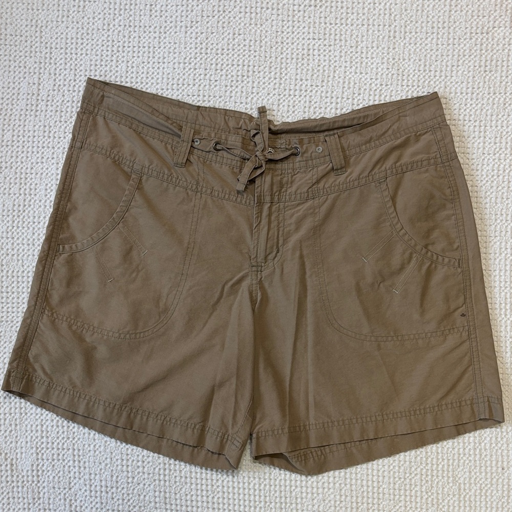 Columbia Rip-Stop Cotton Nylon Hiking Watersport Shorts, Medium, GUC, Dri-Fast